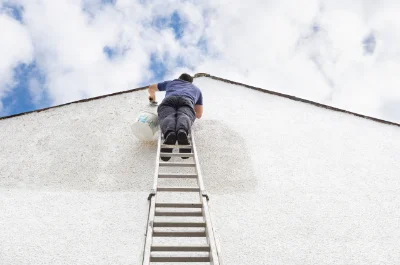 Peinture extérieure à Labescau — façades et ravalement
